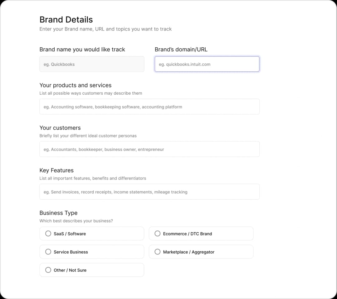 Brand Details
